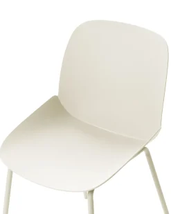 Set di 2 sedie da pranzo MILACA Beige