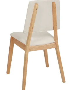 Set di 2 sedie da pranzo MERRILL Legno Beige chiaro