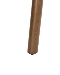 Set di 2 sedie da pranzo MYLO Tessuto Marrone scuro/Verde