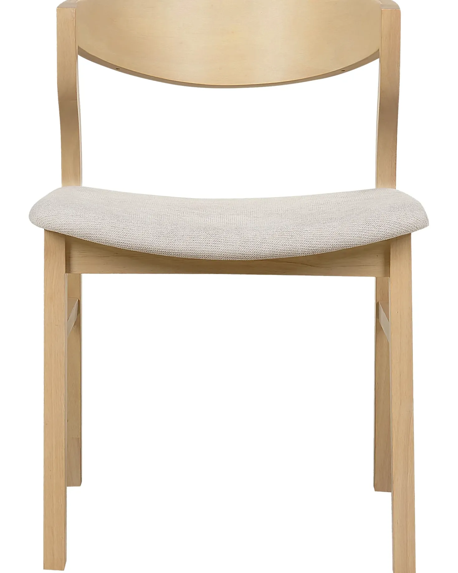 Set di 2 sedie da pranzo MAROA Legno Beige