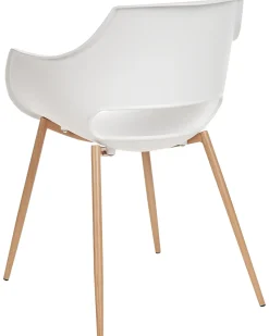 Set di 4 sedie da pranzo MILLERS Bianco