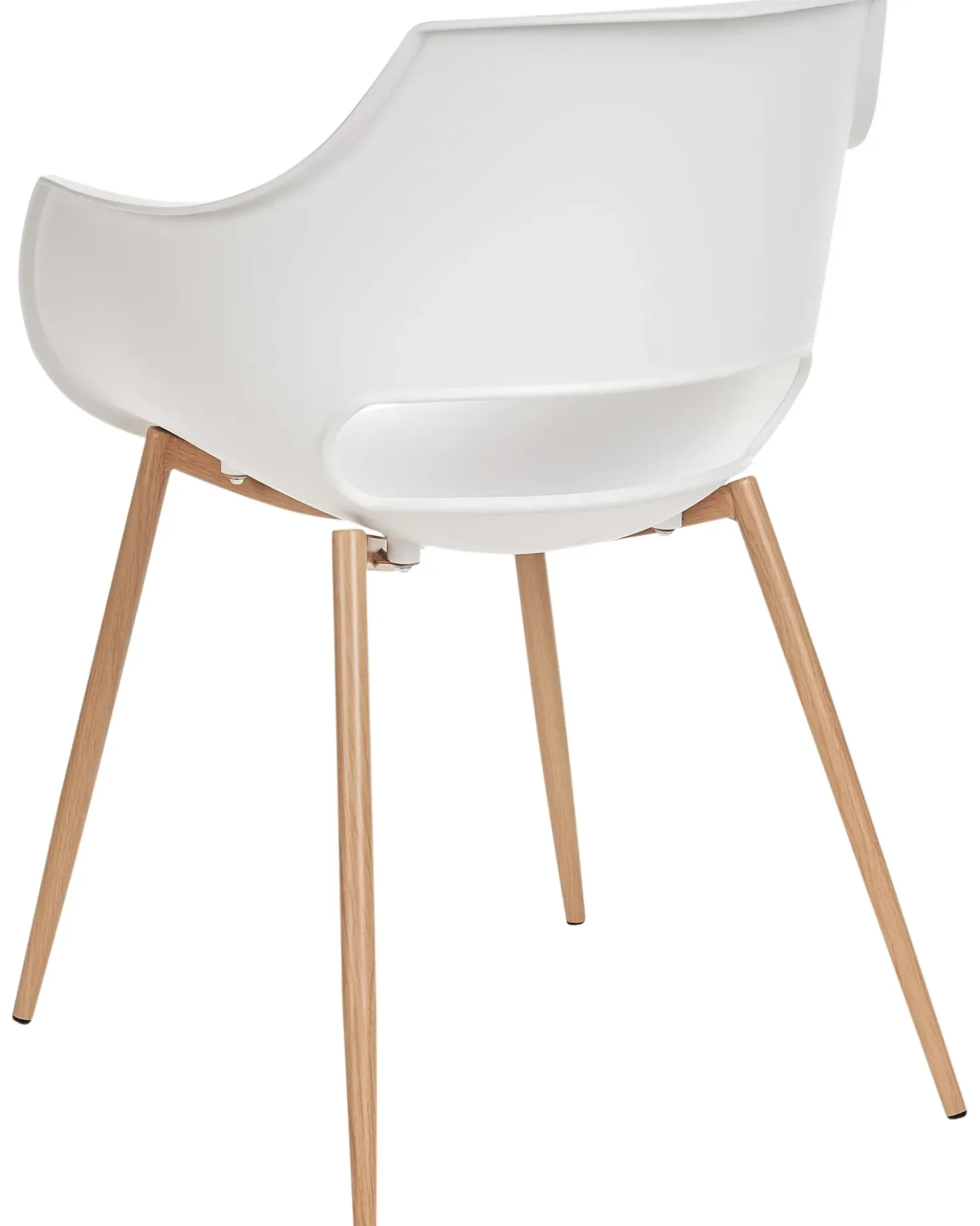 Set di 4 sedie da pranzo MILLERS Bianco