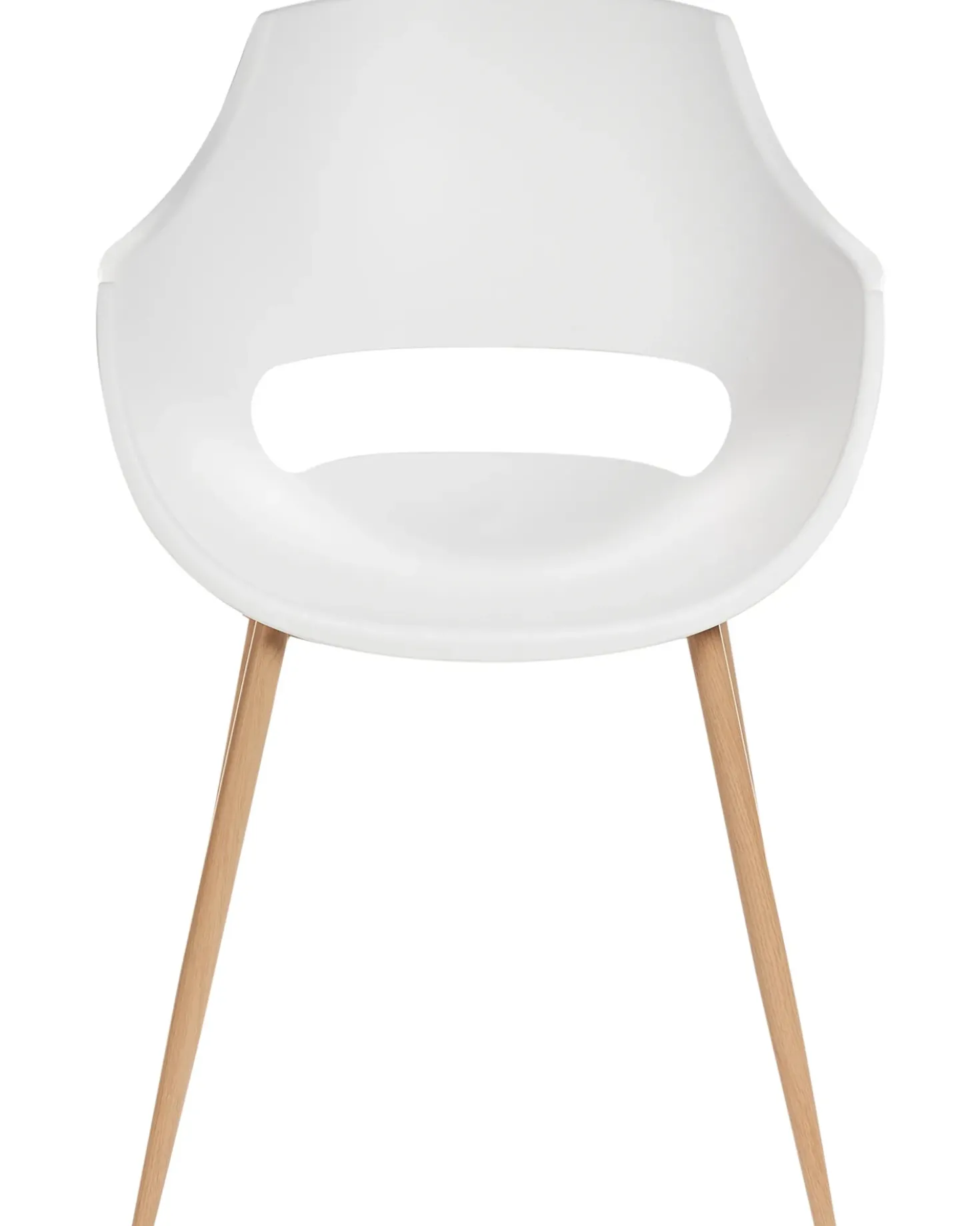 Set di 4 sedie da pranzo MILLERS Bianco