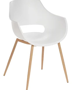 Set di 4 sedie da pranzo MILLERS Bianco