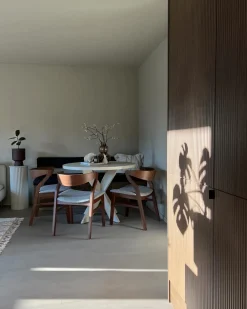 Set di 2 sedie da pranzo MAROA Legno Grigio chiaro