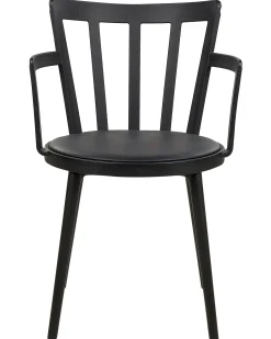 Set di 4 sedie da pranzo MORILL Nero