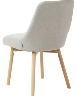 Set di 2 sedie da pranzo MELFORT Tessuto Grigio chiaro