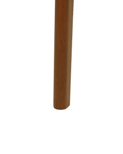 Set di 2 sedie da pranzo MINIER Legno Marrone scuro/Beige
