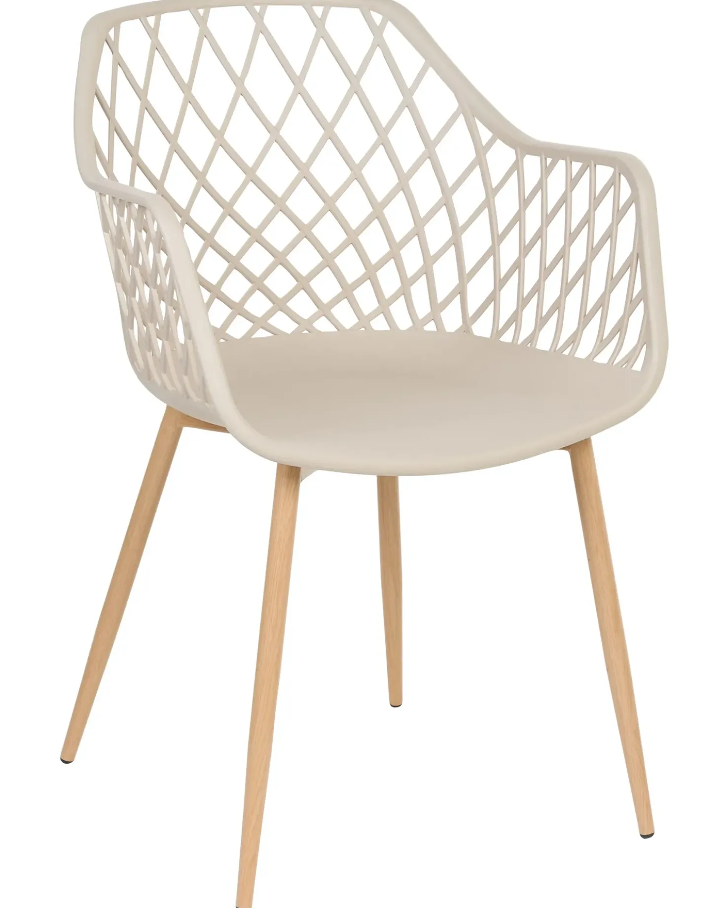 Set di 2 sedie da pranzo NASHUA Beige