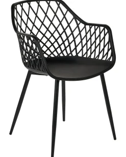 Set di 2 sedie da pranzo NASHUA II Nero