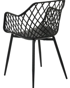 Set di 2 sedie da pranzo NASHUA II Nero