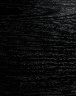 Set di 2 sedie da pranzo OVERLY Legno Nero