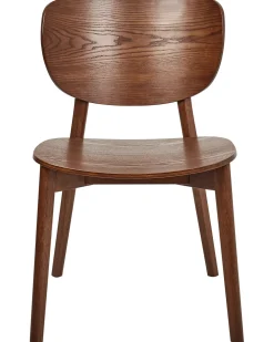 Set di 2 sedie da pranzo OVERLY Legno Marrone