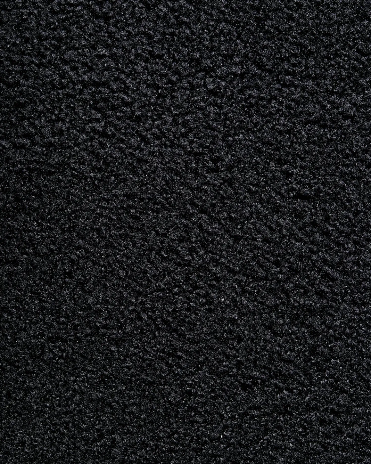 Set di 2 sedie da pranzo ONAGA Bouclé Nero