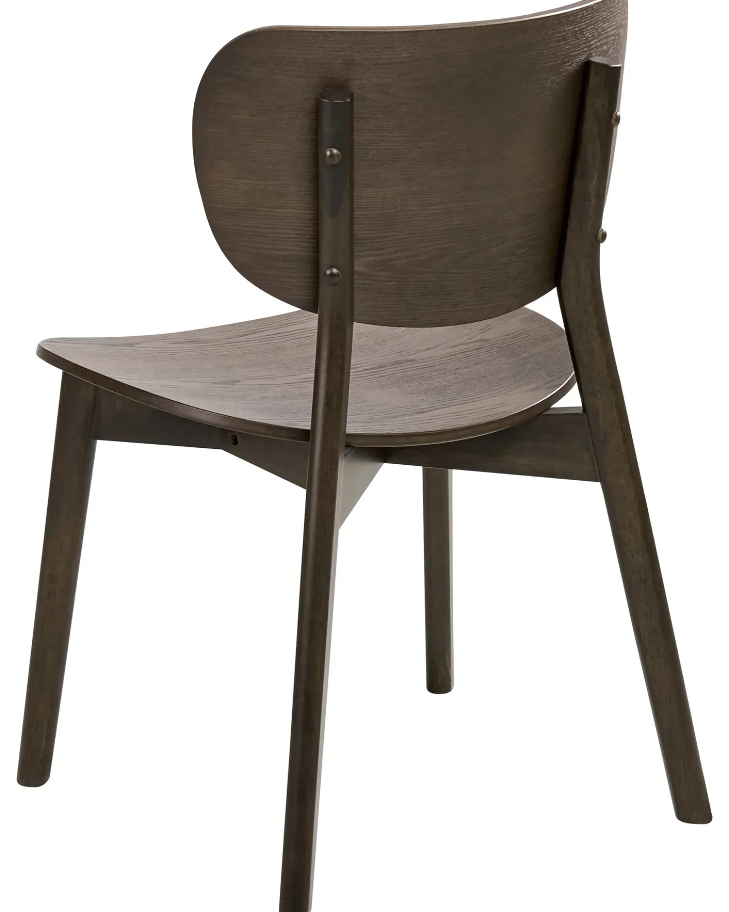 Set di 2 sedie da pranzo OVERLY Legno Marrone scuro
