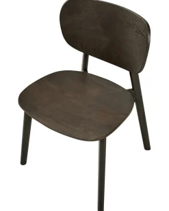 Set di 2 sedie da pranzo OVERLY Legno Marrone scuro