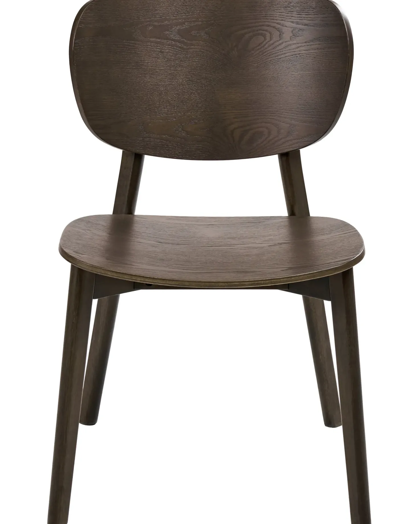 Set di 2 sedie da pranzo OVERLY Legno Marrone scuro