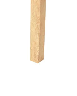 Set di 2 sedie da pranzo ORTLEY Legno Marrone chiaro/Beige