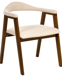 Set di 2 sedie da pranzo ONECO Legno Marrone scuro