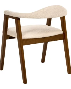 Set di 2 sedie da pranzo ONECO Legno Marrone scuro