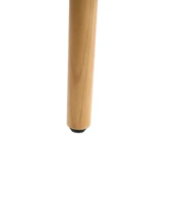 Set di 2 sedie da pranzo OAKDALE Legno Marrone chiaro/Beige