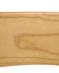 Set di 2 sedie da pranzo OAKDALE Legno Marrone chiaro/Beige