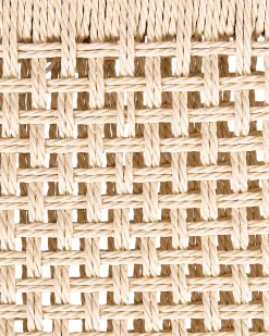 Set di 2 sedie da pranzo OZELLA Legno Marrone/Beige