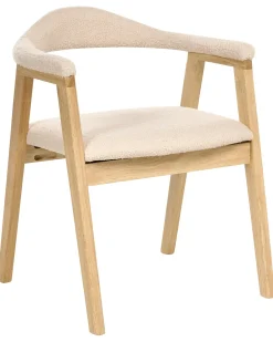 Set di 2 sedie da pranzo ONECO Legno Marrone chiaro
