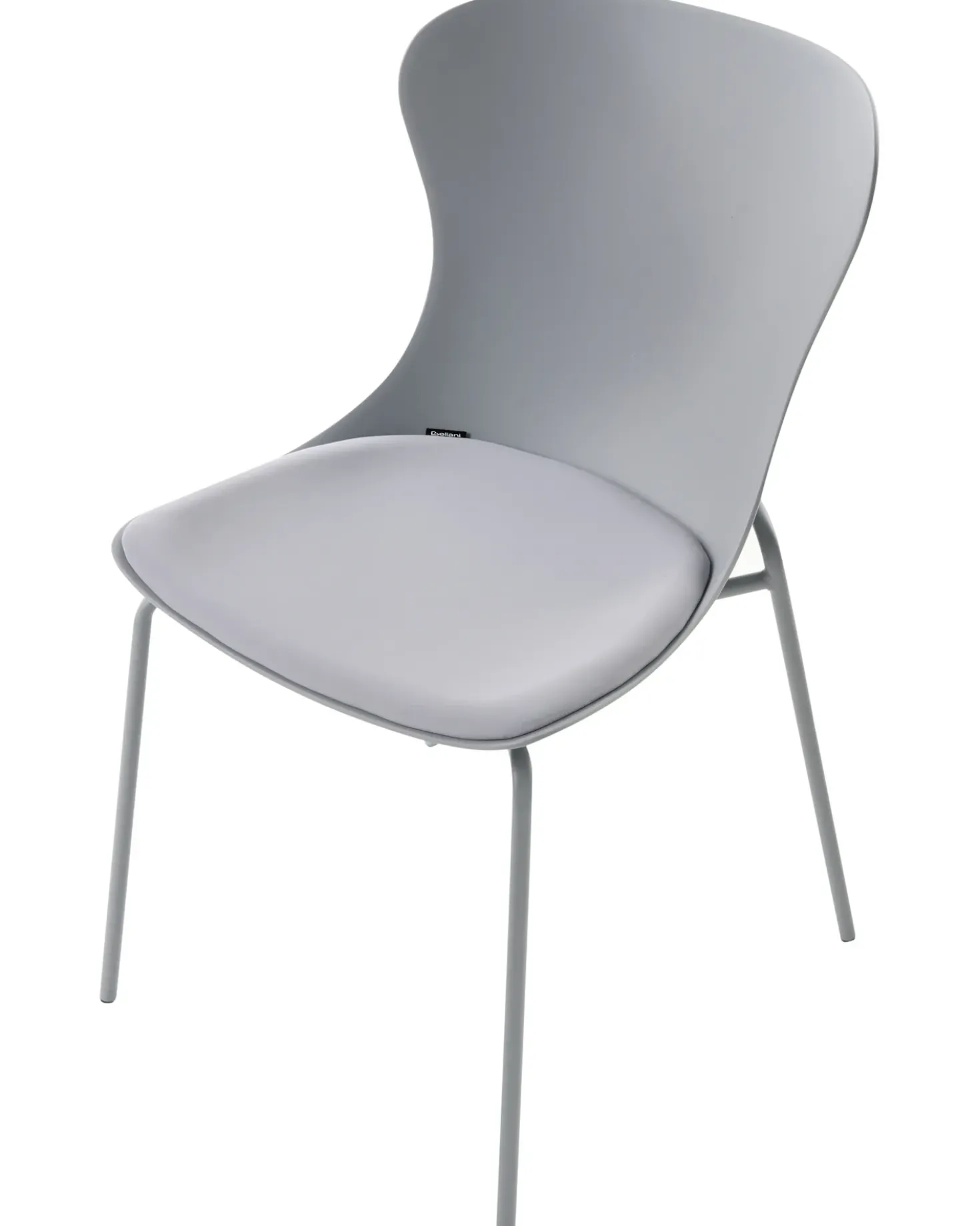 Set di 2 sedie da pranzo PITSBURG Grigio