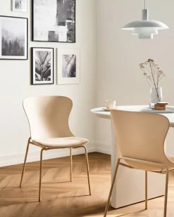 Set di 2 sedie da pranzo PITSBURG Beige