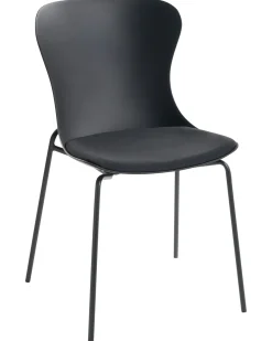 Set di 2 sedie da pranzo PITSBURG Nero