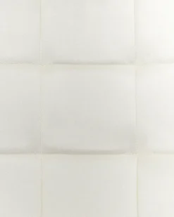 Set di 4 sedie da pranzo POWELL Velluto Bianco sporco