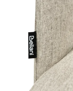 Set di 2 sedie da pranzo PENNY Tessuto Beige sabbia