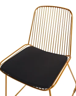 Set di 2 sedie da pranzo PENSACOLA Metallo Oro