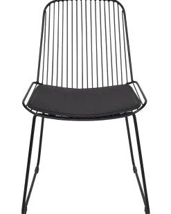Set di 2 sedie da pranzo PENSACOLA Metallo Nero