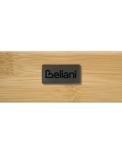 Set di 2 sedie da pranzo Pieghevole MODANE Bambù Marrone chiaro