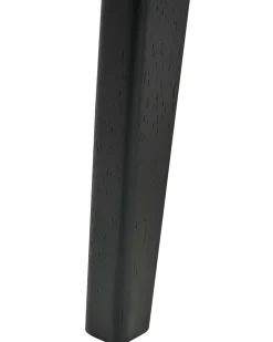 Set di 2 sedie da pranzo RUBONIA Legno Nero