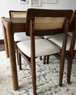 Set di 2 sedie da pranzo RUBONIA Legno Marrone scuro