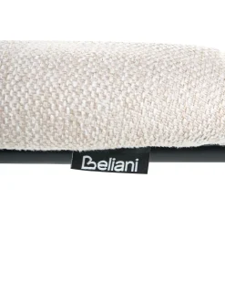 Set di 4 sedie da pranzo RILEY Tessuto Beige chiaro