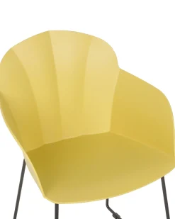 Set di 2 sedie da pranzo SYLVA Giallo