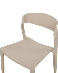 Set di 2 sedie da pranzo SOMERS Beige