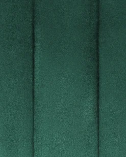 Set di 2 sedie da pranzo SANILAC Velluto Verde smeraldo