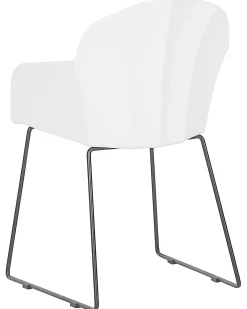 Set di 2 sedie da pranzo SYLVA Bianco