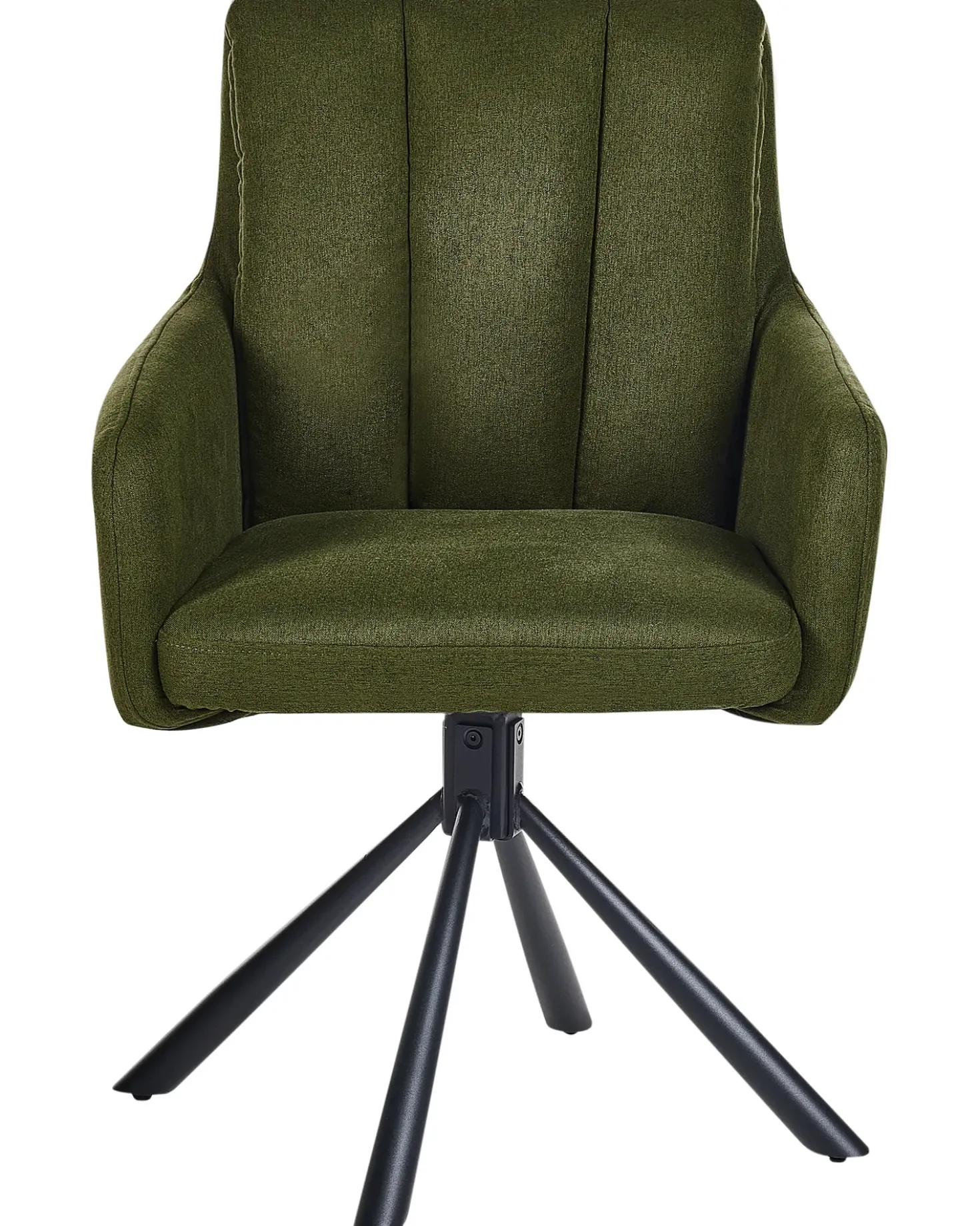 Set di 2 sedie da pranzo SARDOAL Tessuto Verde scuro