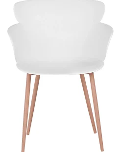 Set di 2 sedie da pranzo SUMKLEY Bianco