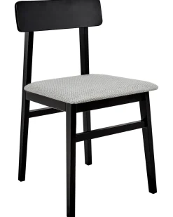 Set di 2 sedie da pranzo STACY Legno Grigio chiaro