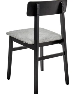 Set di 2 sedie da pranzo STACY Legno Grigio chiaro