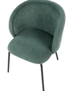 Set di 2 sedie da pranzo SARASOTA Tessuto Verde chiaro