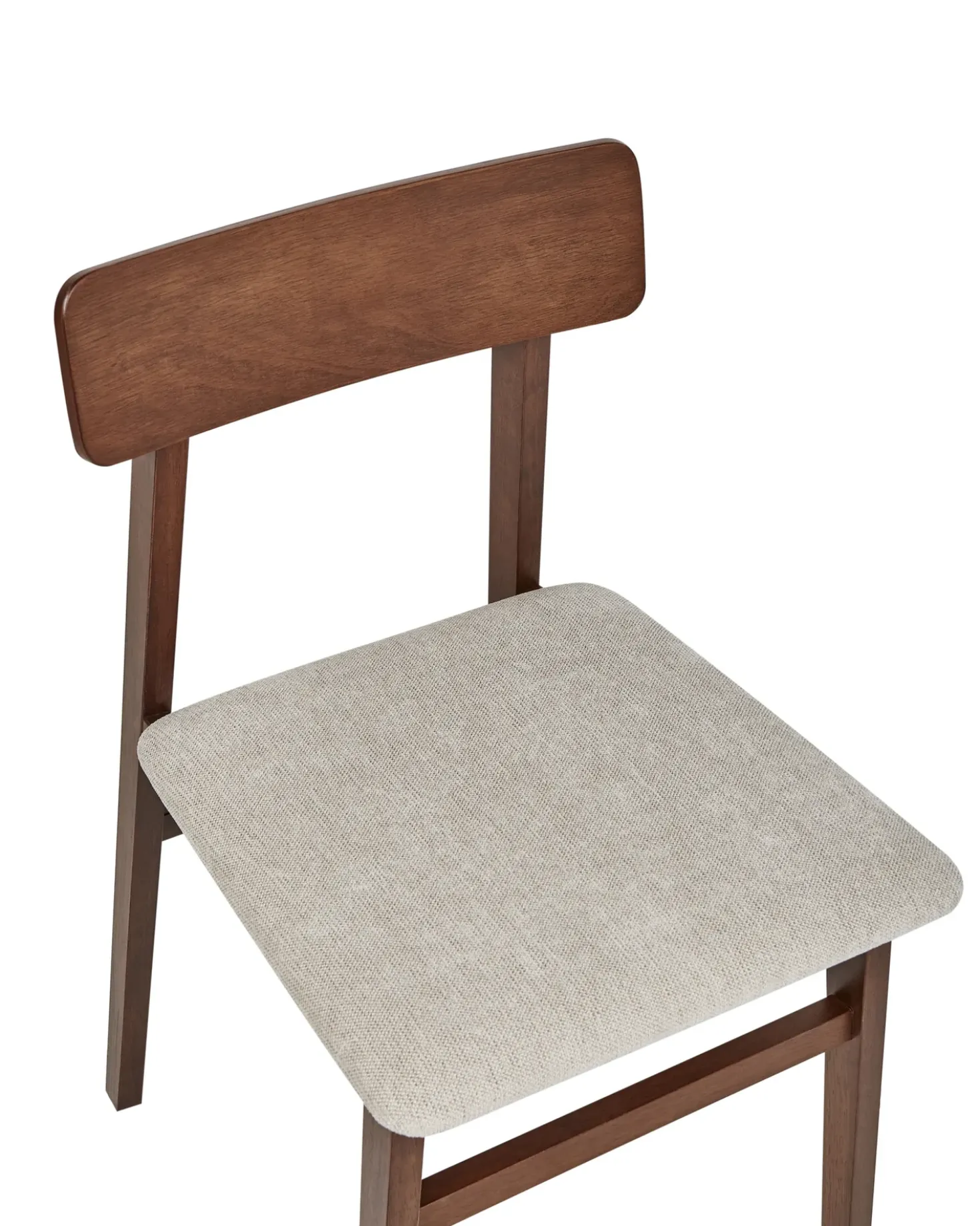 Set di 2 sedie da pranzo STACY Legno Tortora