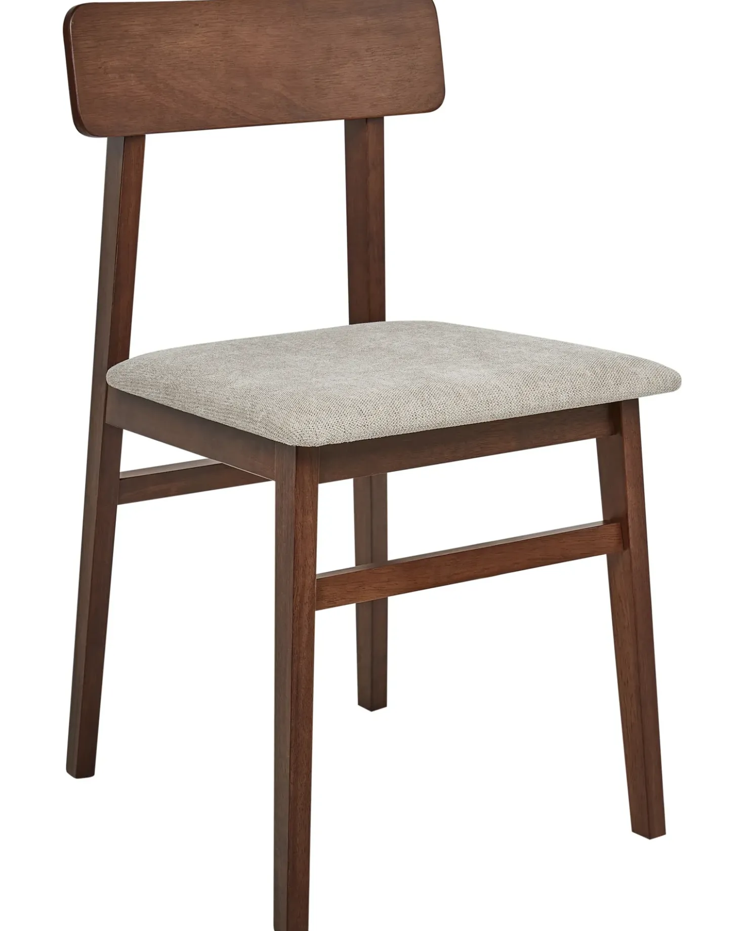 Set di 2 sedie da pranzo STACY Legno Tortora
